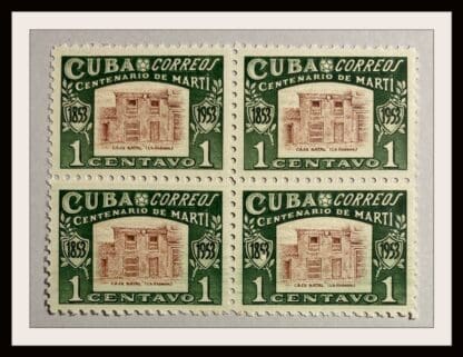 Cuba Scott #500 Mint Never Hinged Block of 4