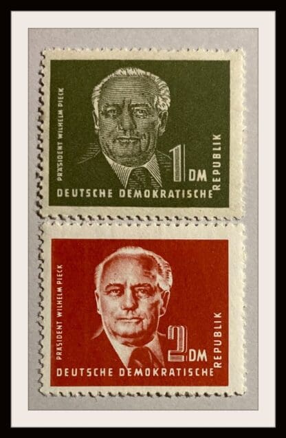 Germany DDR Scott # 56-57 Mint Never Hinged