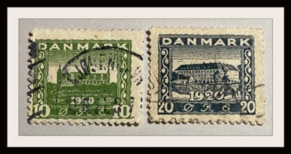 Denmark Scott #159-160 Used