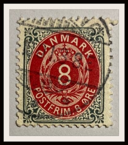 Denmark Scott #44a Used