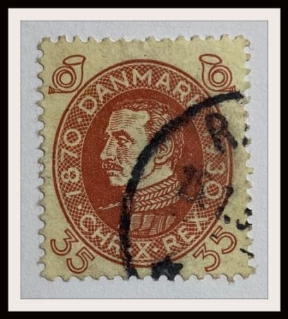 Denmark Scott #218 Used