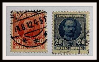 Denmark Scott #73-74 Used