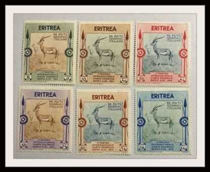 Eritrea Scott #178-180 Mint Hinged