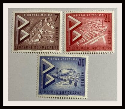 Germany Scott #9N145-9N147 Mint Never Hinged