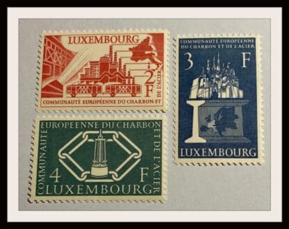 Luxembourg Scott # 315-317 Mint Never Hinged