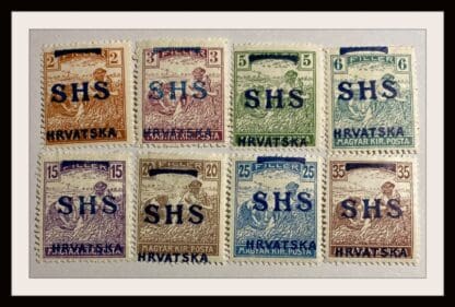 Yugoslavia Scott #2L6-2L9/2L10-2L14 Mint Hinged