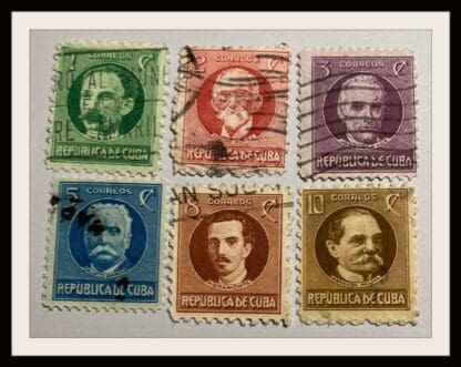 Cuba Scott # 264-270 Used