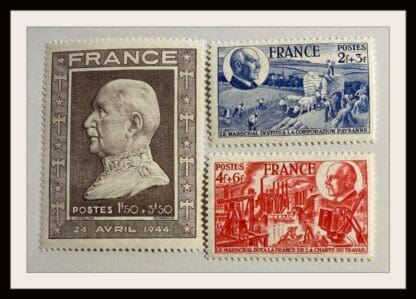 France Scott # B175-B177 Mint Hinged