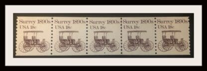 Scott # 1907 Mint Never Hinged Plate Strip of 5 # 8