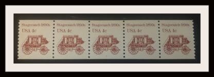 Scott # 2228 MNH Plate Strip of 5 # 1