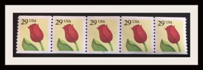 Scott # 2526 Mint Never Hinged Plate Strip of 5 # S2222