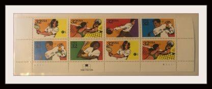 Scott #2961-2965 Mint Never Hinged Dual Plate Block Horizontal Strip of 8