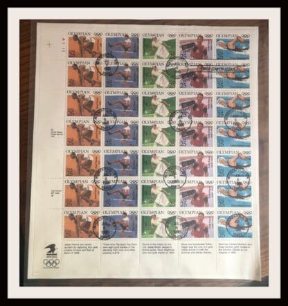 Scott #2996-2500 Used Sheet First Day Cancelation