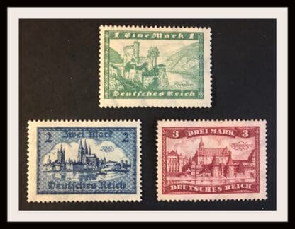 Scott #337-339 Germany Mint Hinged