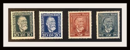 Scott #340-343 Germany Mint Hinged