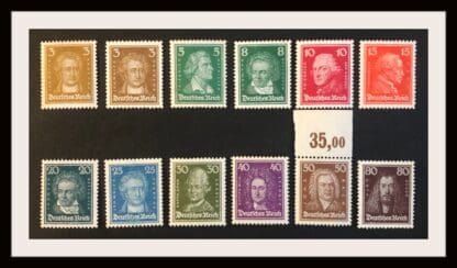 Scott #351-362 Germany Mint Never Hinged