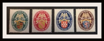 Germany Scott # B15-B18 Mint Never Hinged