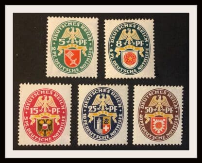 Germany Scott # B28-B32 Mint Never Hinged