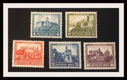 Germany Scott # B44-B48 Mint Hinged