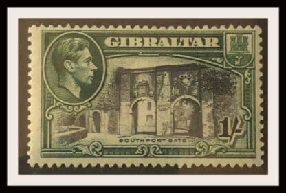 Gibraltar #114 Mint Hinged