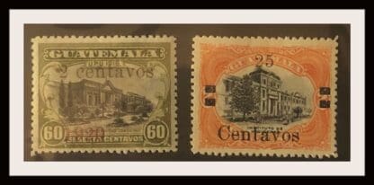 Guatemala #167-168 Mint Hinged