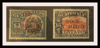 Guatemala #185/187 Mint Hinged