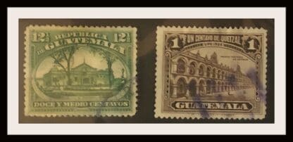 Guatemala #202-203 Used