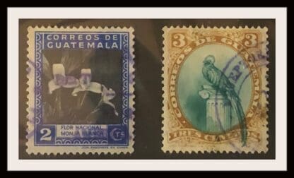 Guatemala #293/295 Used