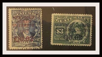 Guatemala #C21-C22 Used