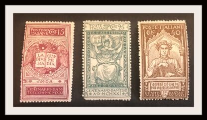 Italy Scott #133-135 Mint Hinged