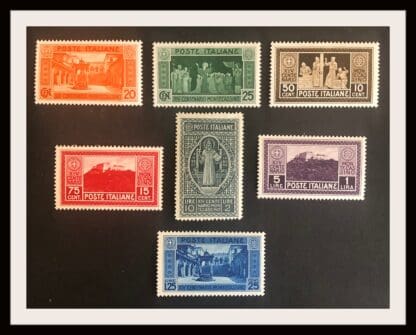 Italy Scott #232-238 Mint Hinged