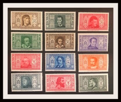 Italy Scott #268-279 Mint Hinged