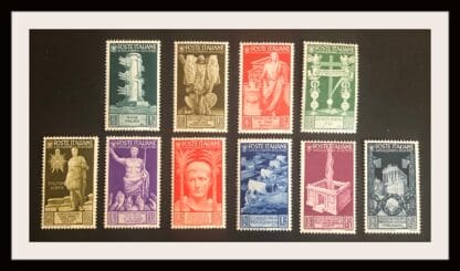 Italy Scott #377-386 Mint Never Hinged