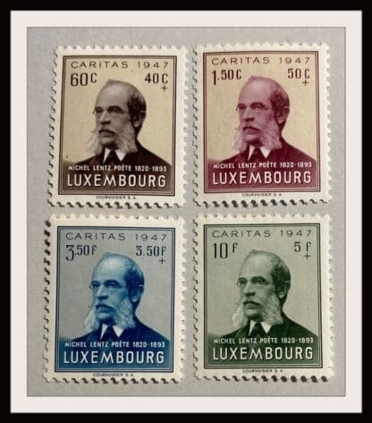 Luxembourg  Scott # B143-B146 Mint Hinged