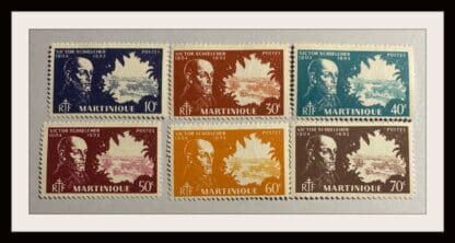 Martinique Scott #198-203 Mint Hinged