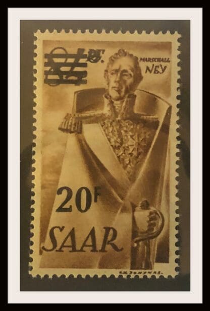 Saar Scott # 186a Mint Never  Hinged