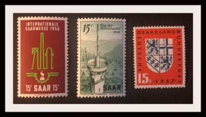 Saar Scott # 260-262 Mint Never Hinged