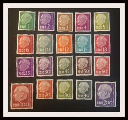 Saar Scott # 263-282 Mint Never Hinged