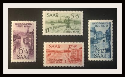 Saar Scott # B61-B64 Mint Hinged