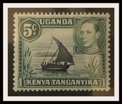 Kenya Tanganyika and Uganda Scott #67 Mint Hinged