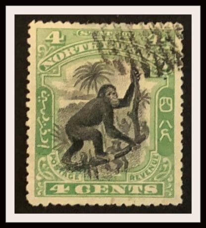 North Borneo Scott # 103 Used