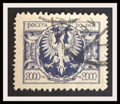 Poland Scott # 169b Used