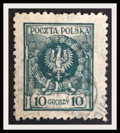 Poland Scott # 219 Used