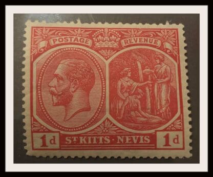 St. Kitts & Nevis Scott # 25 Mint Hinged