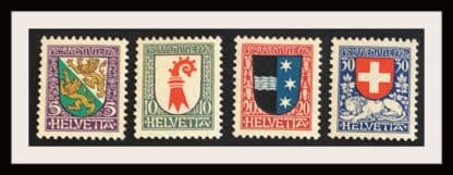 Switzerland  Scott # B37-B40 Mint Never Hinged