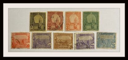 Tunisia  Scott #29-32/34/36/38-40 Mint Hinged & Used