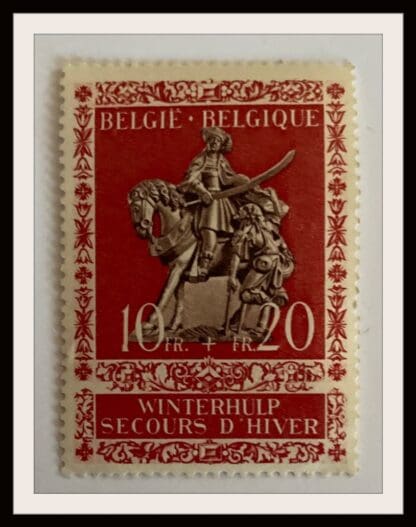 Belgium Scott # B342 Mint Hinged