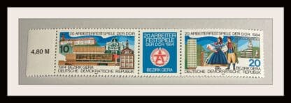 DDR Scott #2420-2421a Mint Never Hinged