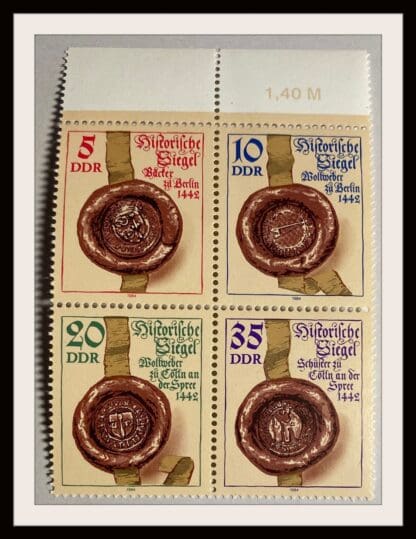 DDR Scott #2422-2425a Mint Never Hinged