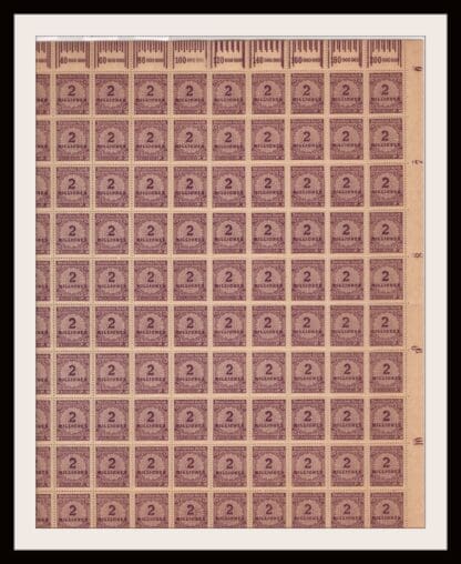 Germany Scott # 282 Mint Never Hinged Sheet